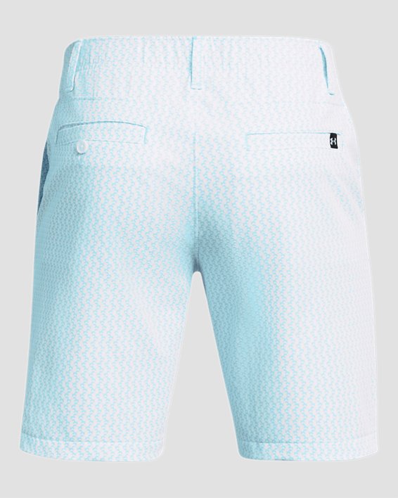 Men's UA Drive Printed Tapered Shorts in White image number 5